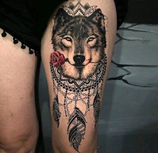 Wolf Tattoo Designs