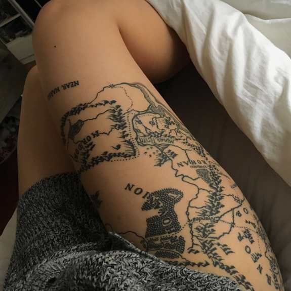 Thigh Tattoo Design Ideas