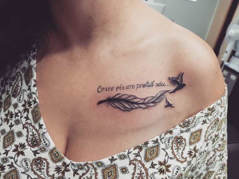 Feather Tattoos Designs