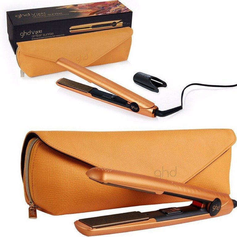 GHD Amber Sunrise 1 Gold Styler Flat Iron Review