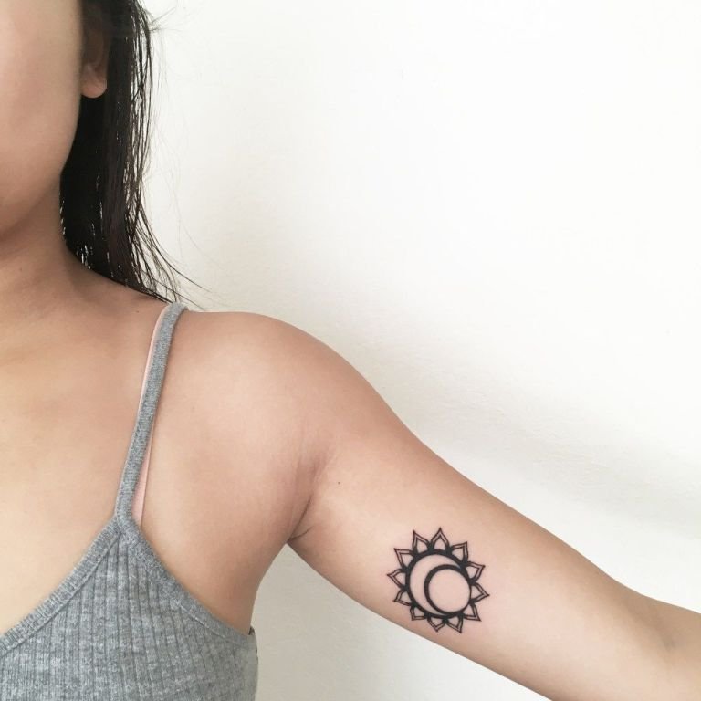 Sun Tattoo Designs