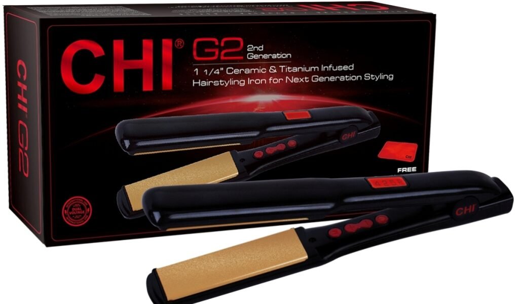 Chi G2 Ceramic & Titanium 1.25 Hairstyling Iron