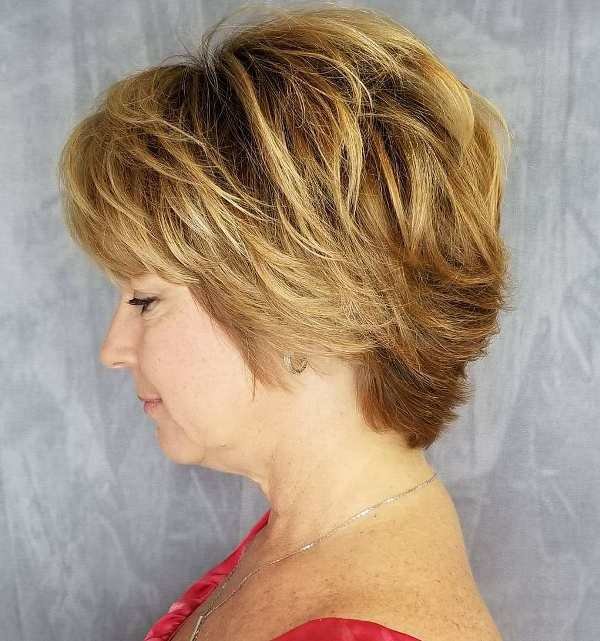 Layered Hairstyle For Women Over 50