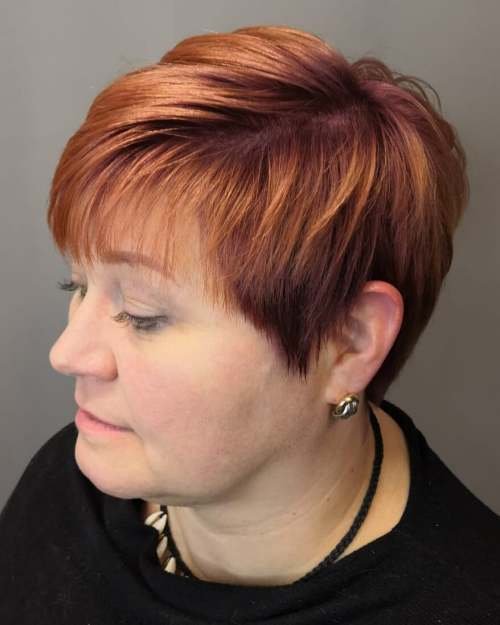 Hairstyles for Women Over 50 with Double Chin